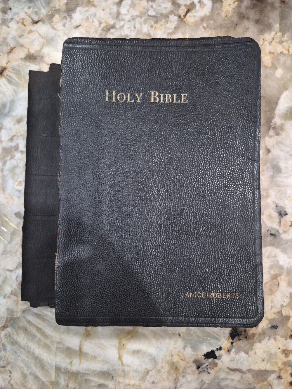 Vintage Holy Bible 1960s? Self Pronouncing KJV World Publishing Company